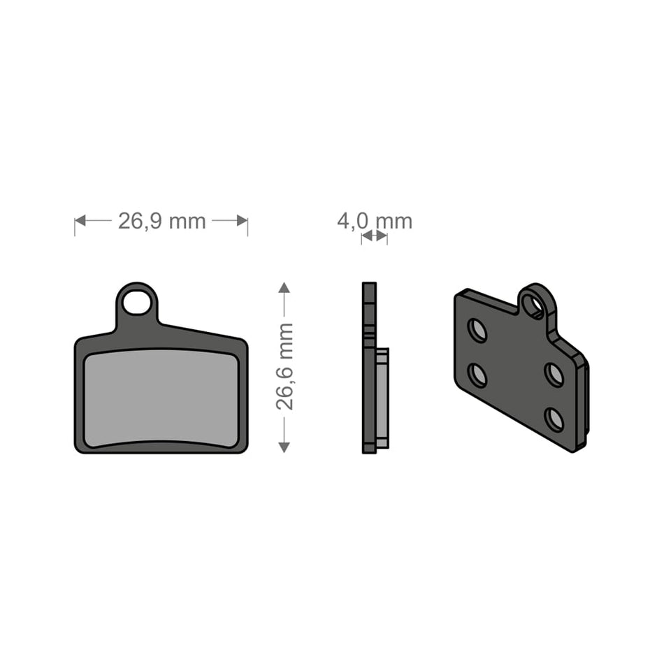 Performance Tech Pads for STROKER RYDE/RADAR HAYES System