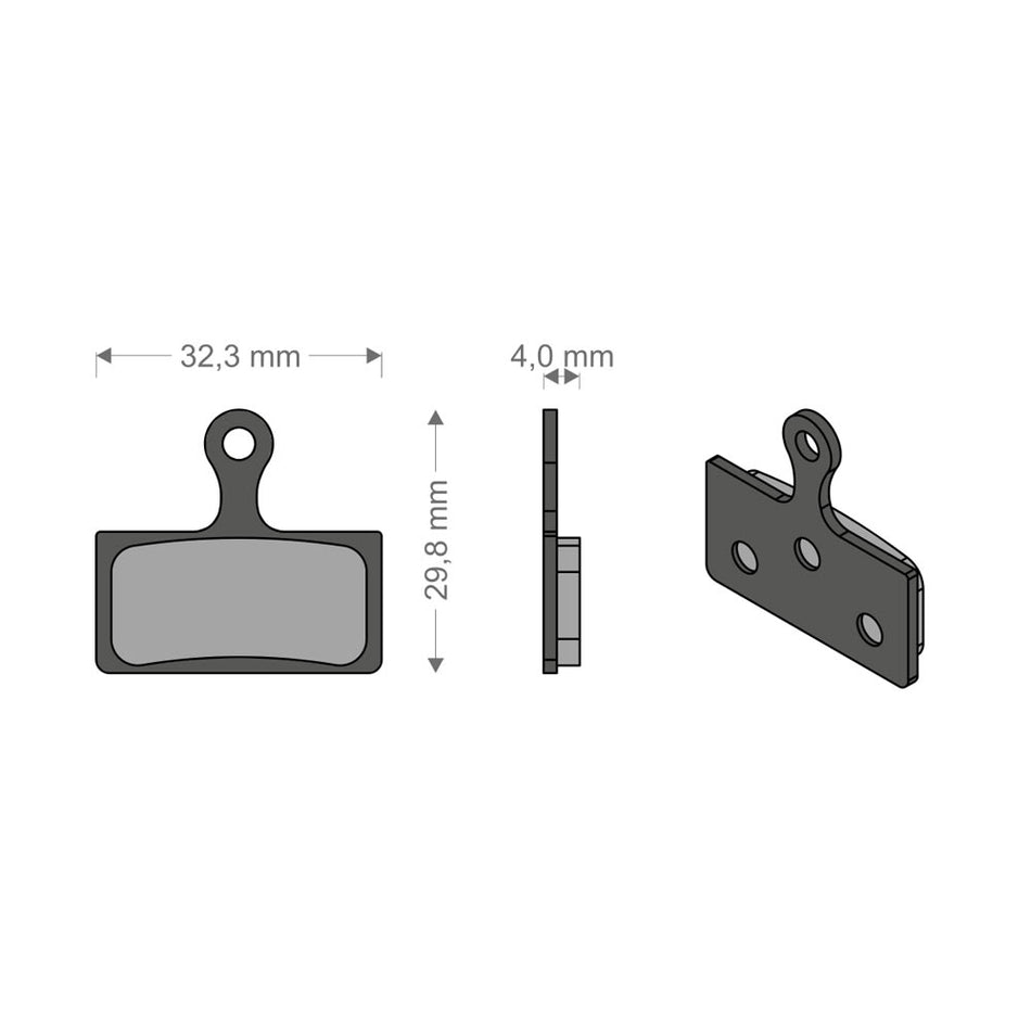 E-Bike Tech Pads for XTR/K-FORCE/MCX1 SHIMANO/FSA/REVER System
