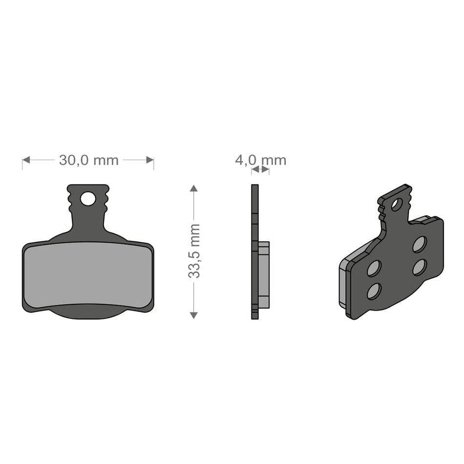 Sinter Tech Pads for MT2-8/ROAD DISK MAGURA/CAMPAGNOLO System