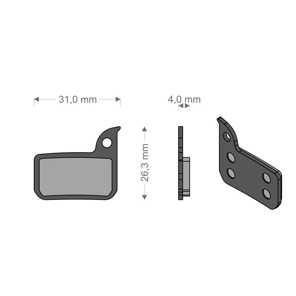 Sinter Tech Pads for HRD/eTAP/ULTIMATE/TLM SRAM System