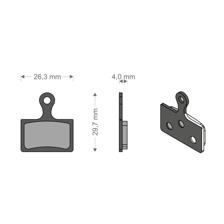 All Around Pads for DURACE/XTR/MCX1 SHIMANO/REVER System