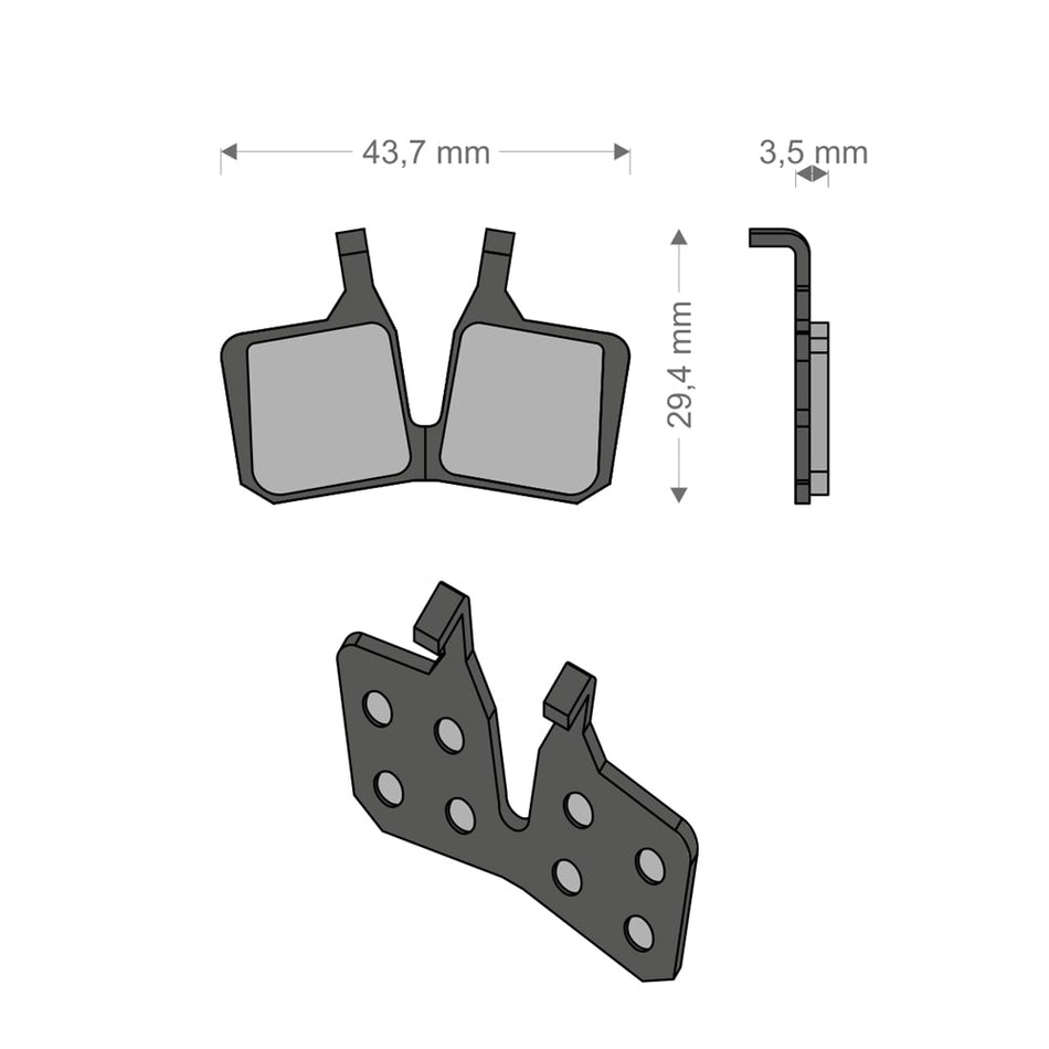 All Around Pads for MT5/MT7 MAGURA System