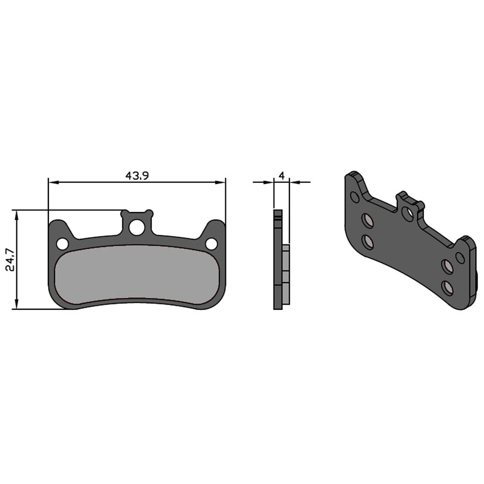 Performance Tech Pads for CURA 4 FORMULA System