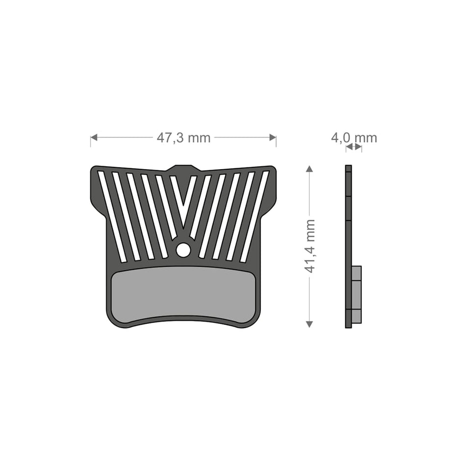 Light Tech Pads for XTR/QUADIEN SHIMANO/TRP/TEKTRO System