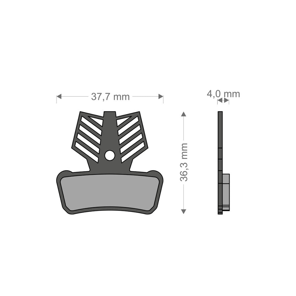 Light Tech Pads for XO-ELIXIR TRAIL/RSC/R/T AVID/SRAM System