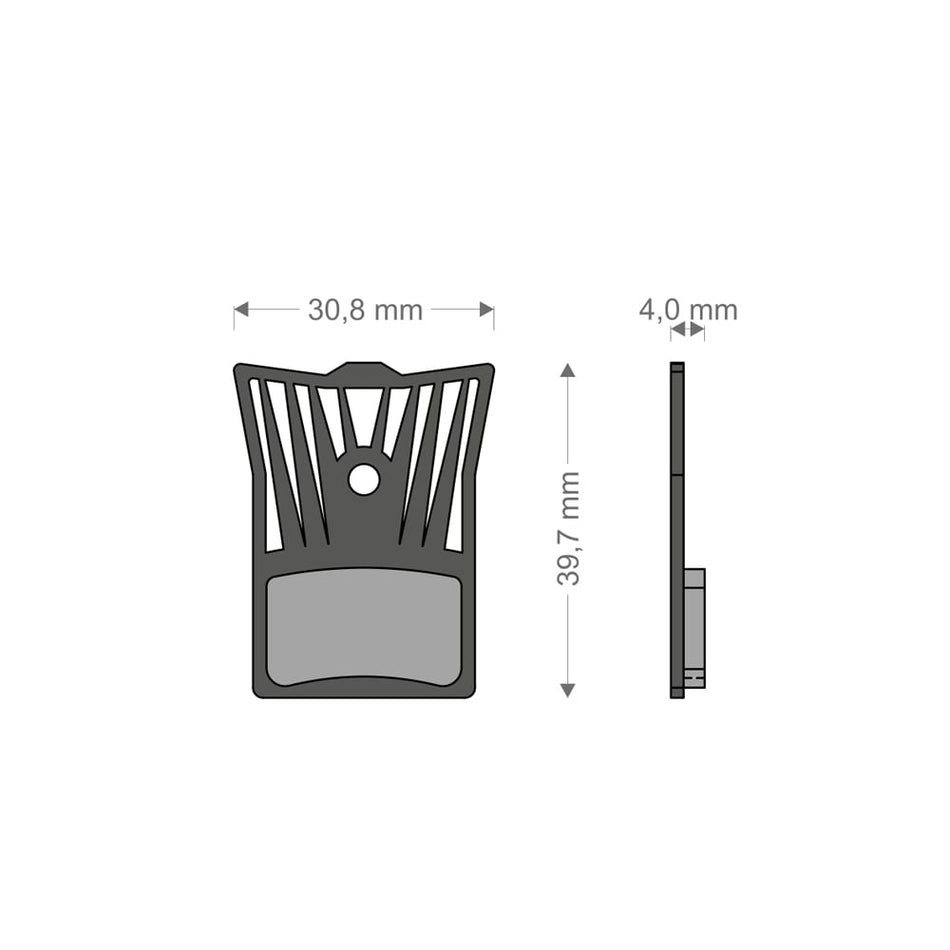 Light Tech Pads for DURACE/XTR/MCX1 SHIMANO/REVER/TEKTRO System