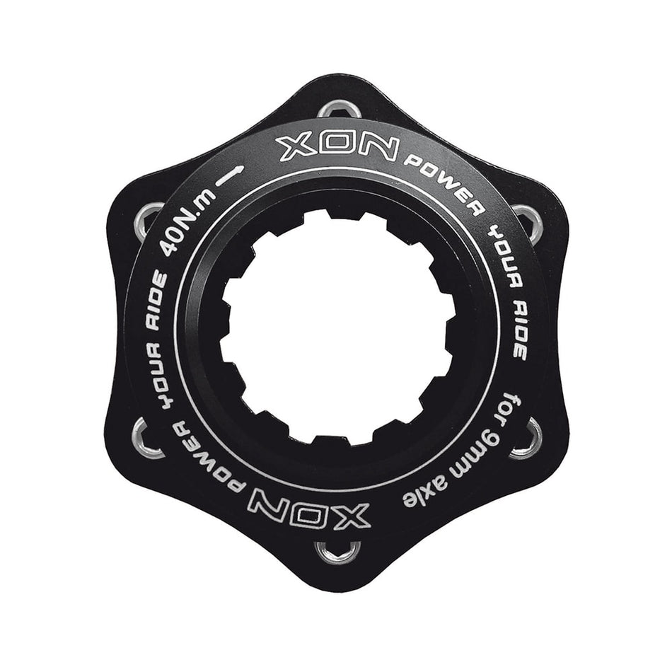 Adapter Bremsscheibe für Achse: 9mm x Gewicht: 29,6g Center Lock Schwarz