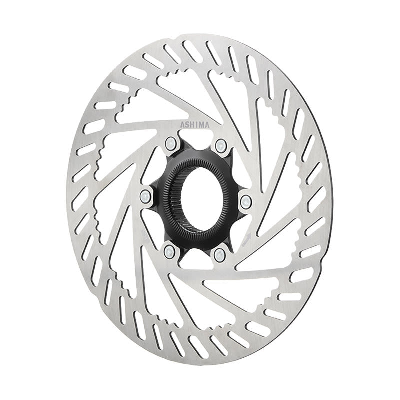 ARO-28 Brake Disc 180mm x 2mm for E-Bike Silver 223g - Center Lock