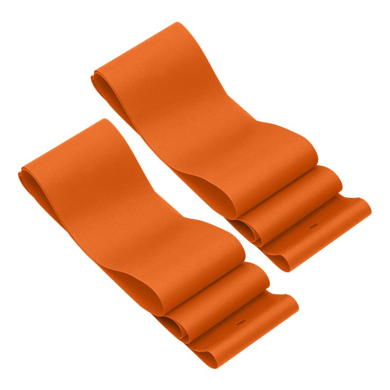 26" x 76mm FAT BIKE Rim Tape in Orange Rubber/PVC (OEM 2 Pieces)