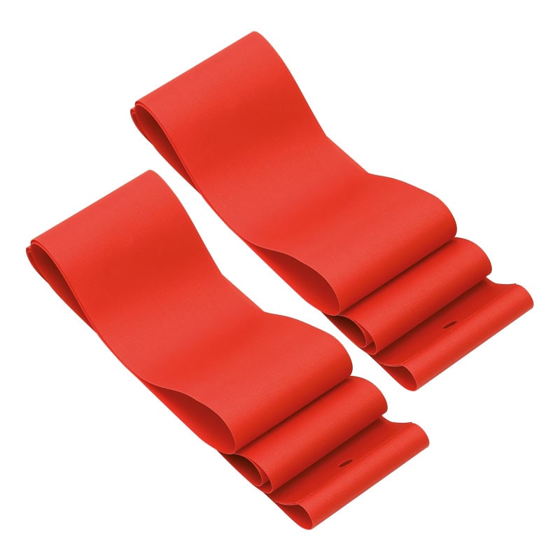26" x 64mm FAT BIKE Rim Tape in Red Rubber/PVC (OEM 2 Pieces)