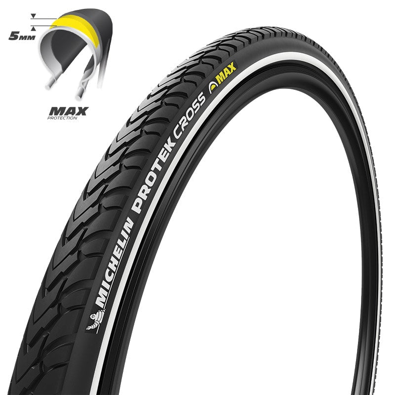 Reifen 700x47 PROTEK MAX CROSS Tube Type Performance Schwarz/Reflex