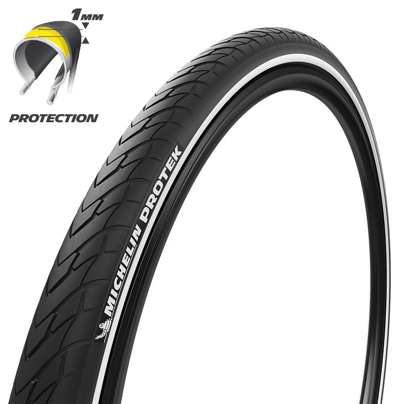 Tire 700x38 PROTEK Tube Type Access Line Black/Reflective
