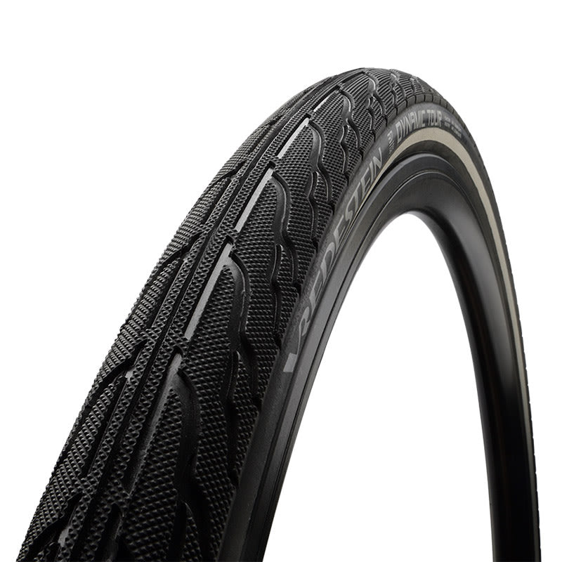 Tire 28x1.5/8x1.1/8 DYNAMIC TOUR 30TPI Rigid Black/Reflex