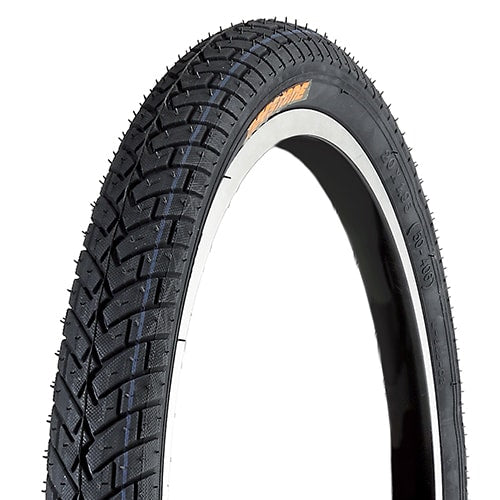 Reifen 12x1/2x2.1/4 DEVIL 27TPI Schlauchreifen Starr Schwarz BMX 62-203