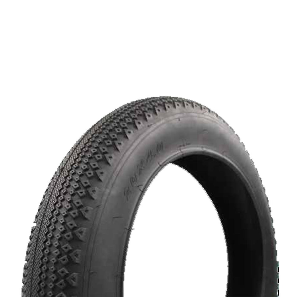 Reifen 20x4 BIG SMOOTHY 30TPI Tube Type Hart Schwarz für Plus
