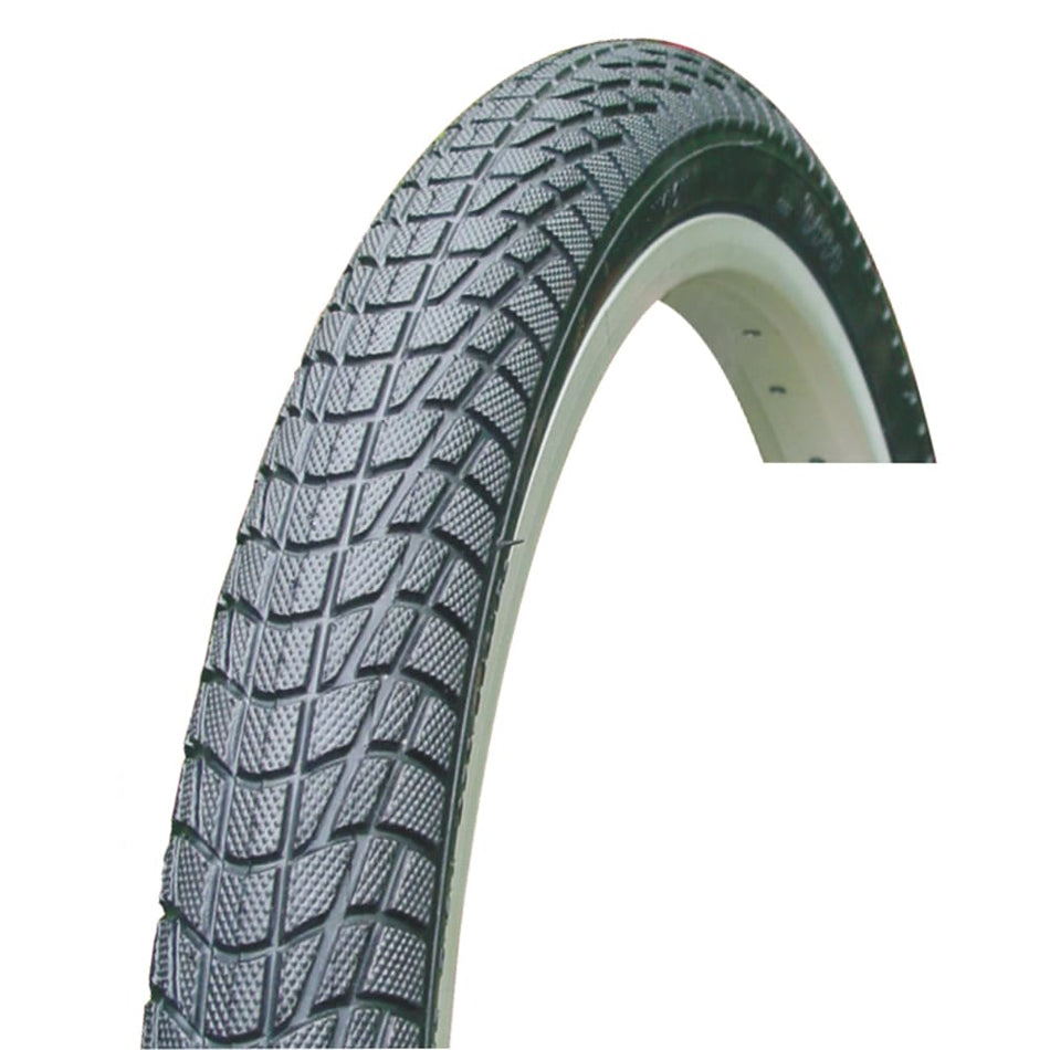 Reifen 20x2,125 DEVIL H-537 27TPI Tube Type Hart Schwarz für BMX