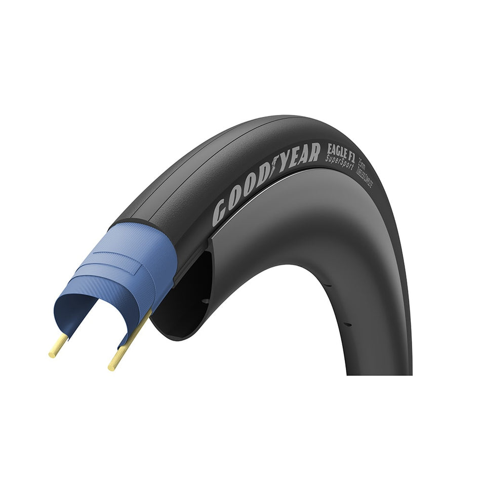 700x25 EAGLE F1 Supersport Tubeless Complete Tire Black