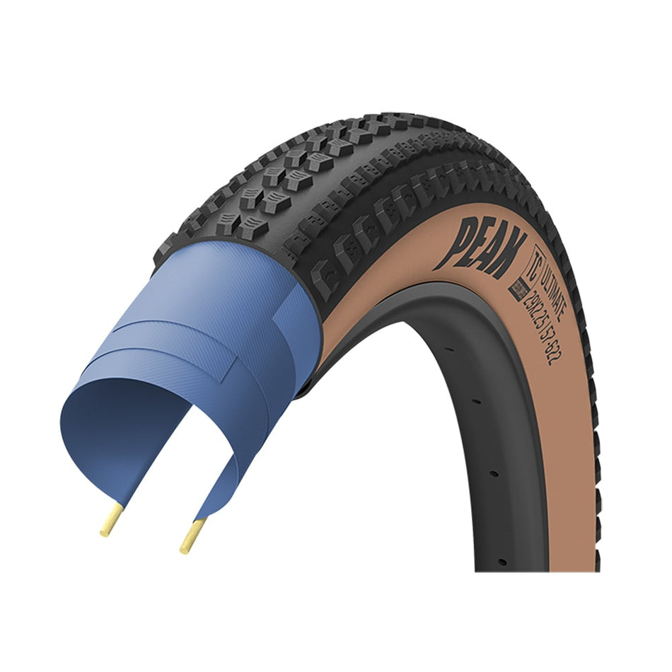 700x40 PEAK Tubeless Complete All Terrain Ultimate Black/Para