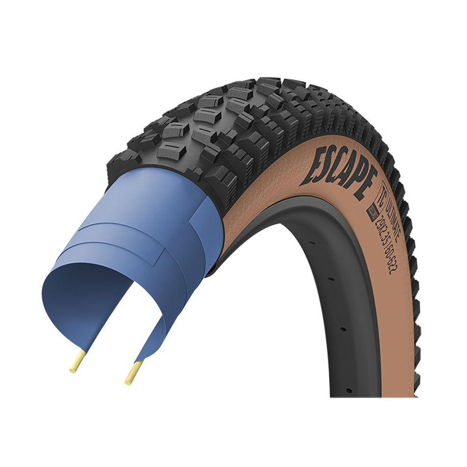 Reifen 29x2,35 ESCAPE Tubeless Complete All Mountain Schwarz/Para