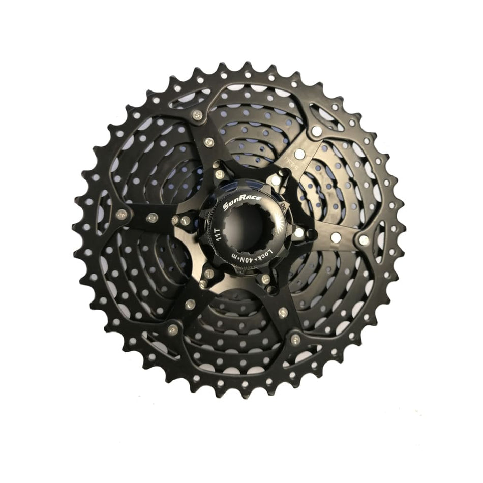 MTB-Kassette 10V x 11/40 Zähne aus schwarzem Stahl - SHIMANO Freilaufkörper