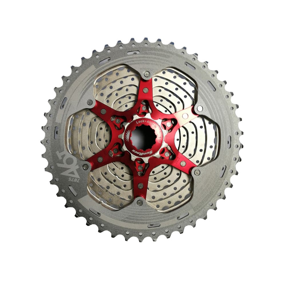 MTB-Kassette 11V x 11/46 Zähne aus silbernem Aluminium - SHIMANO Freilaufkörper