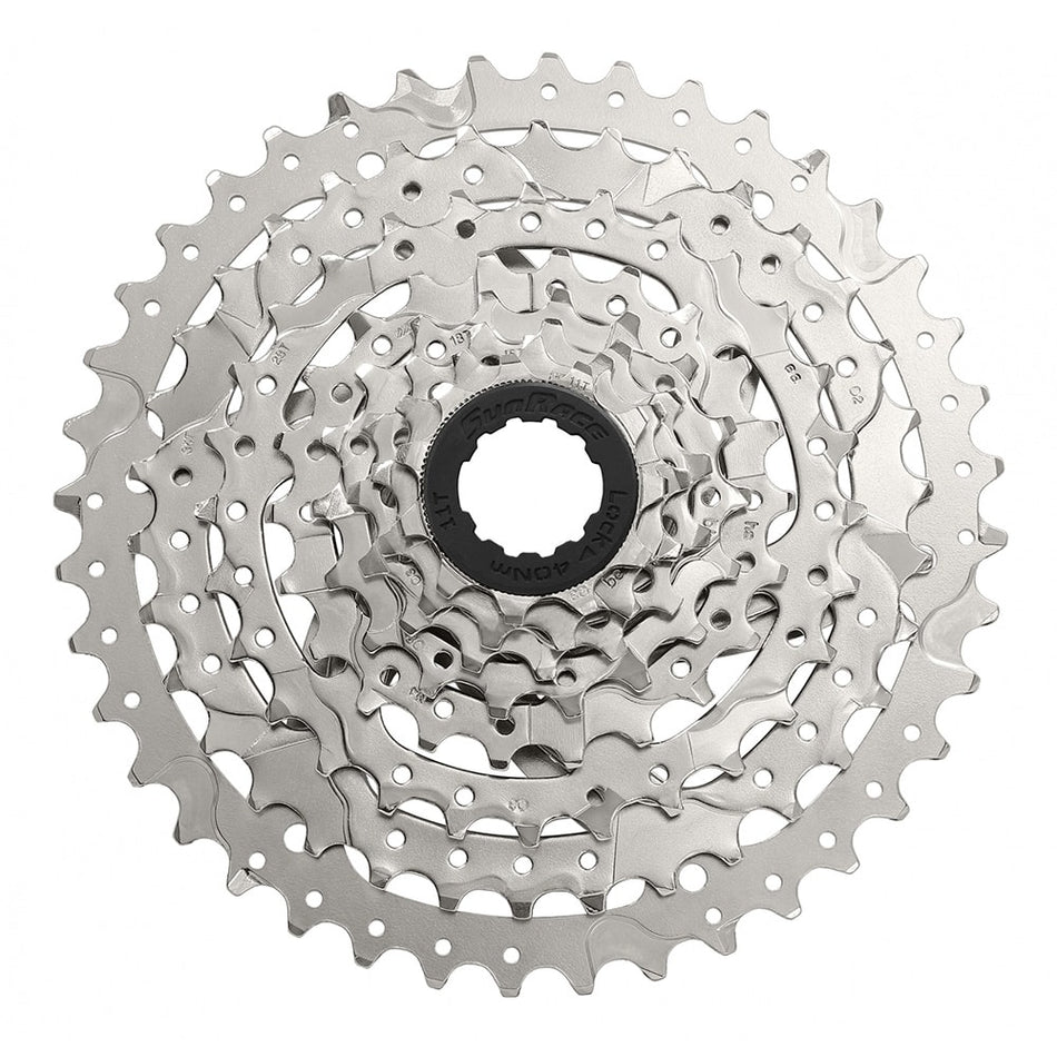 Kassette 8V x 11/42 Zähne aus Nickel Silber - Freilaufkörper SHIMANO