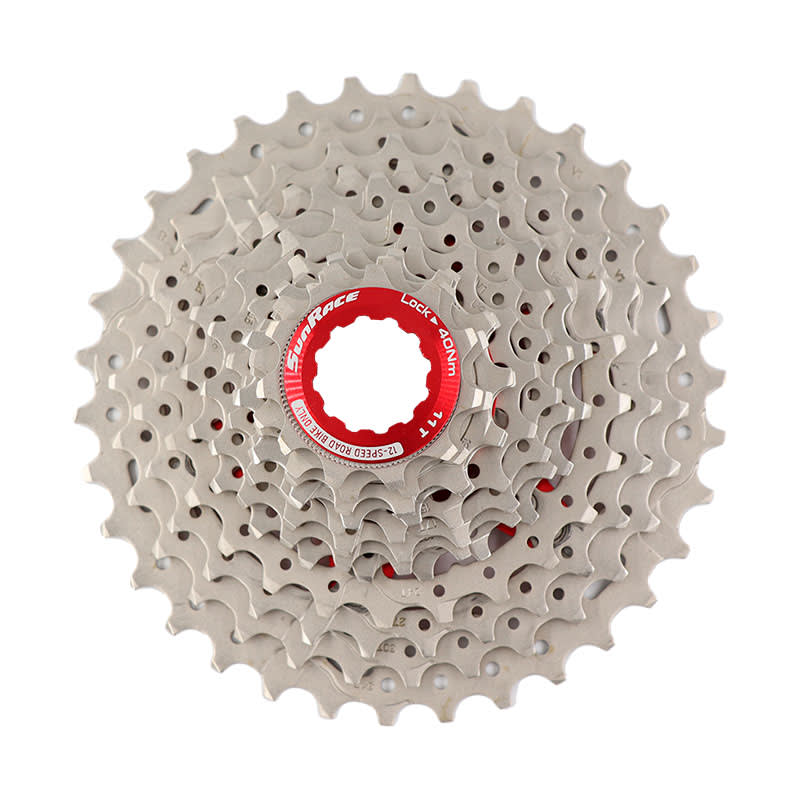 ROAD-Kassette 12V x 11/34 Zähne Silber - SHIMANO HG Freilaufkörper