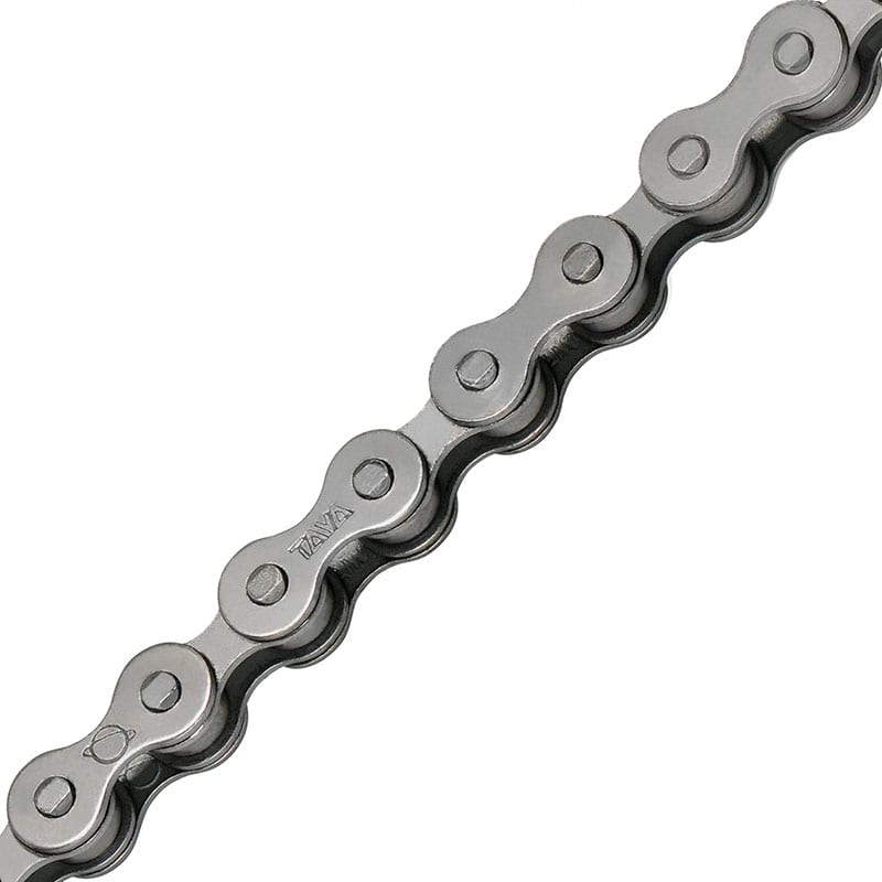 Kette 1V 1/2"x1/8" Silber Rostfrei (1 Satz Ersatzglieder inklusive)