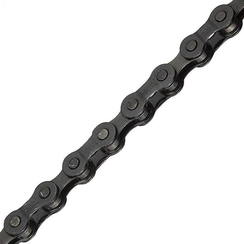 Kette 6/7V Schwarz (1 Satz Ersatzglieder inklusive) 124 Glieder
