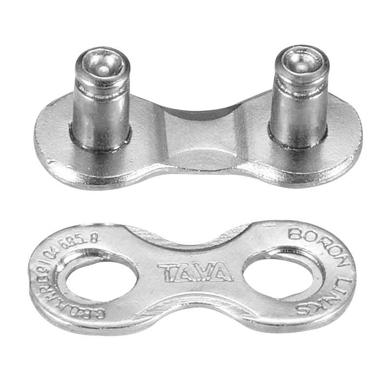 Kettenschloss 5/6V HG System Silber/Silber (2 Sätze) ohne Werkzeug