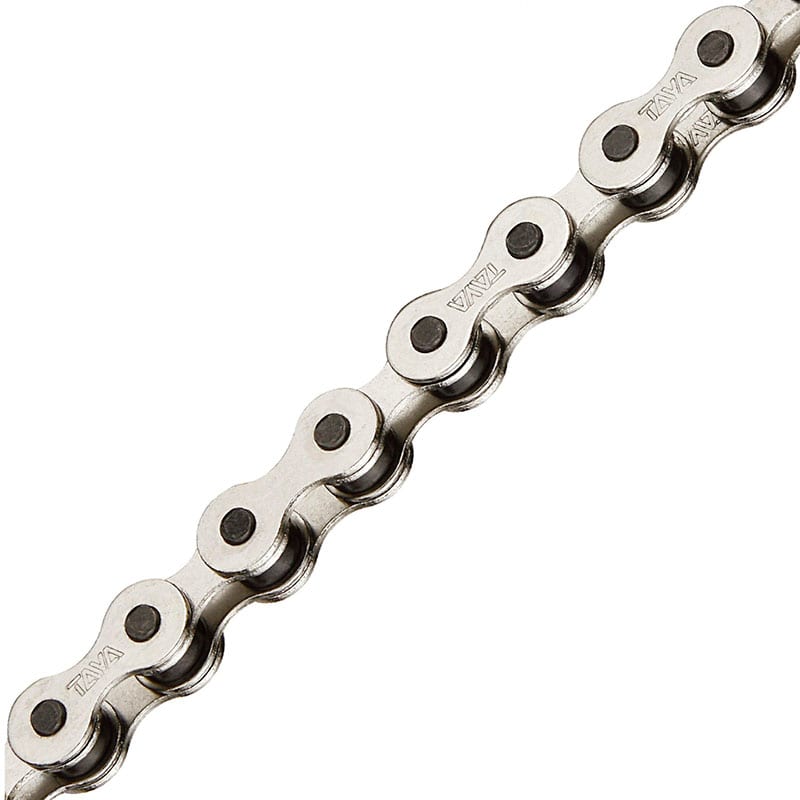 Kette 1V 1/2"x1/8" Silber Verstärkt (1 Satz Ersatzglieder inklusive)