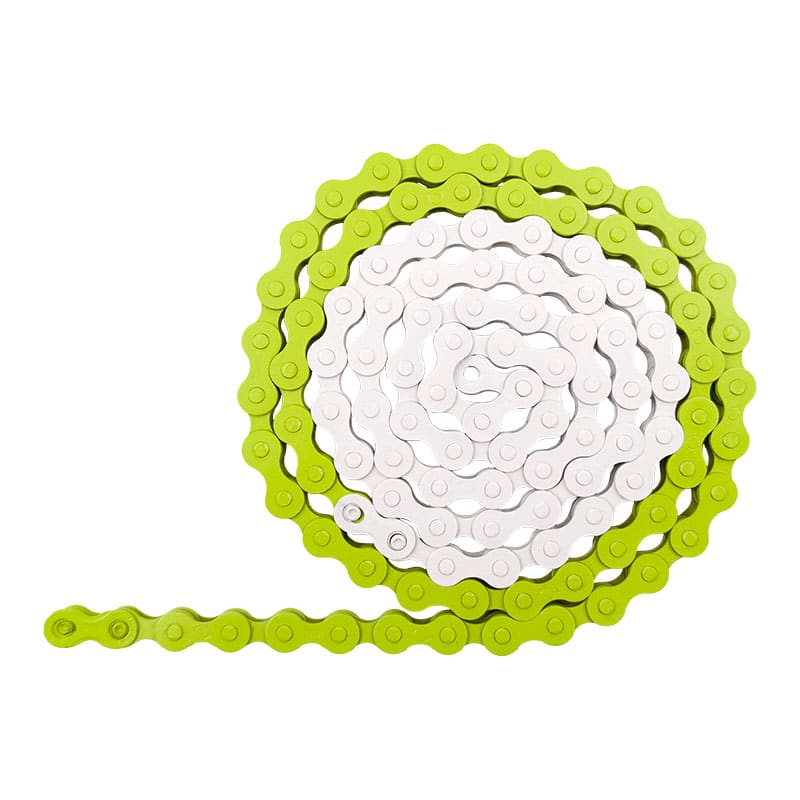 Kette 1V 112 Glieder Weiß/Grün FIXED Ersatzglieder (1 Satz)