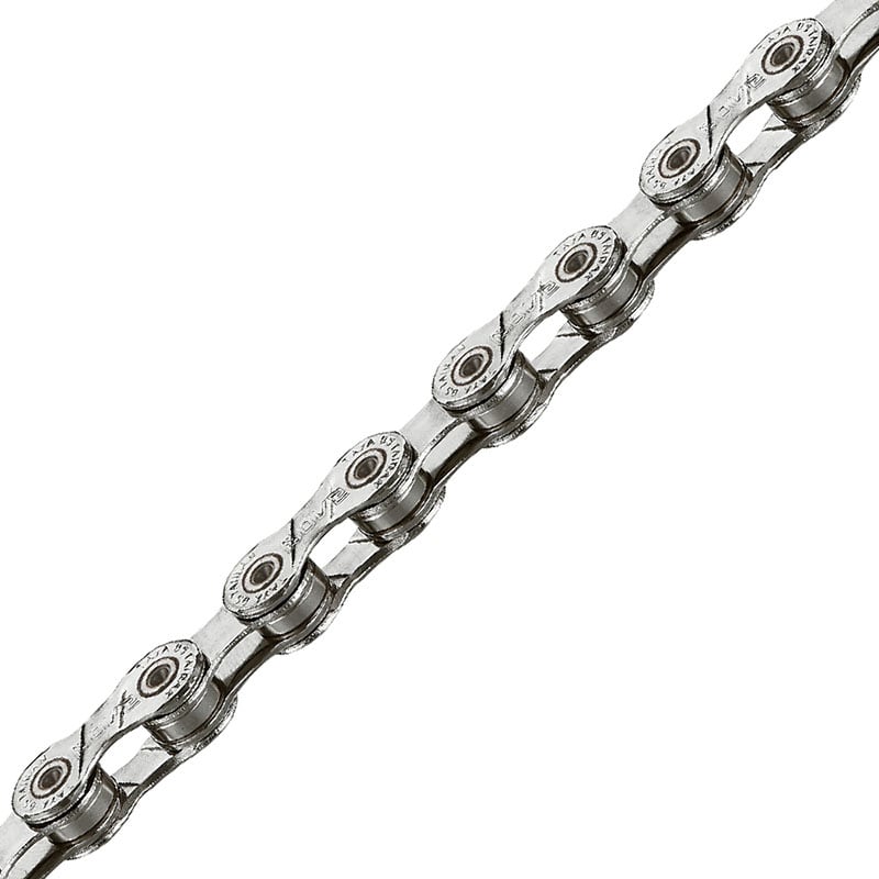 9V E-Bike Kette Silber (2 Sätze Kettenschlösser inklusive)