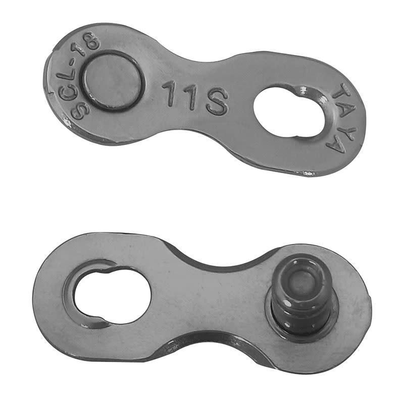 11V Titan Grau Kettenschloss SIGMA+ Öffnender Verbinder (2 Sätze)