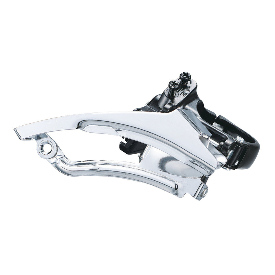 MTB Umwerfer 3x7/8V aus Aluminium/Stahl mit Schellenbefestigung