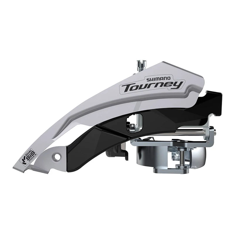 SHIMANO - Deragliatore TZ500 3x6/7V con Attacco a Fascetta 31,8mm e TR Alto