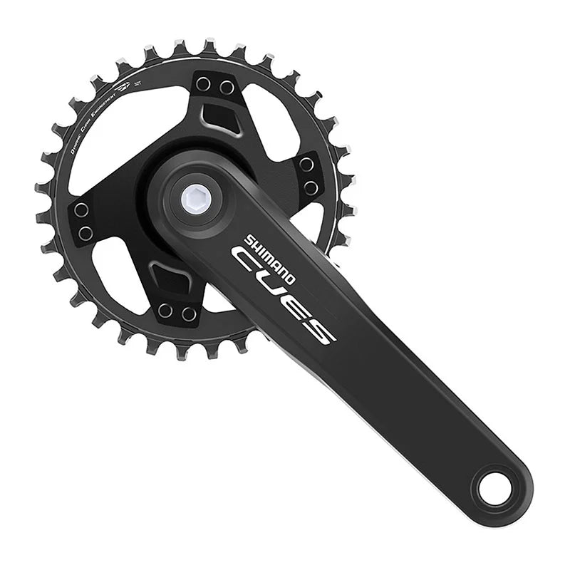 Shimano Cues 32 denti 175mm Nero