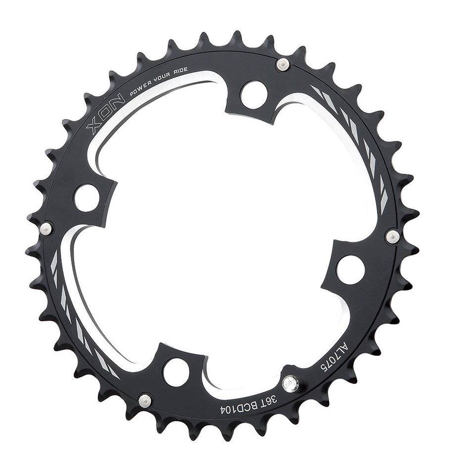 Innenkette 22 Zähne - BCD 64mm Schwarz