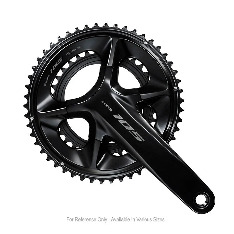 Shimano 105 FC-R7100 52/36 175 mm Nero