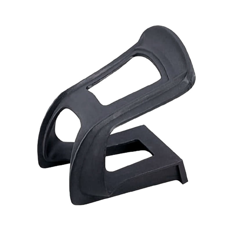 Toe Clips Without Strap Nylon Black - Mounting Screws Included
