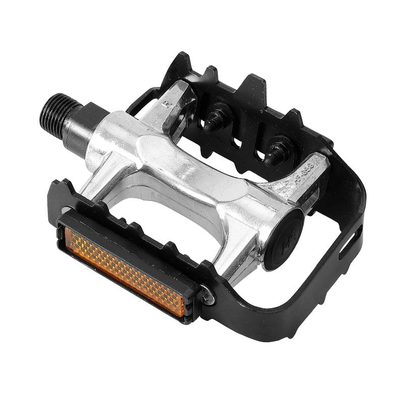MTB Pedals in Aluminum/Steel - Axle on Ball Bearings (Hanging Box)