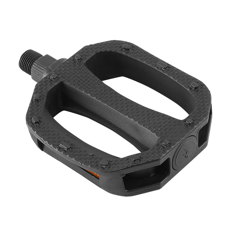 Black Nylon FREESTYLE BMX Pedals - 9/16" Ball Bearing Axle 110x100mm