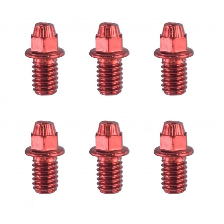 Pedal Pins (KIT) BLACK MAGIC Red - 32 Pieces + 2 Caps