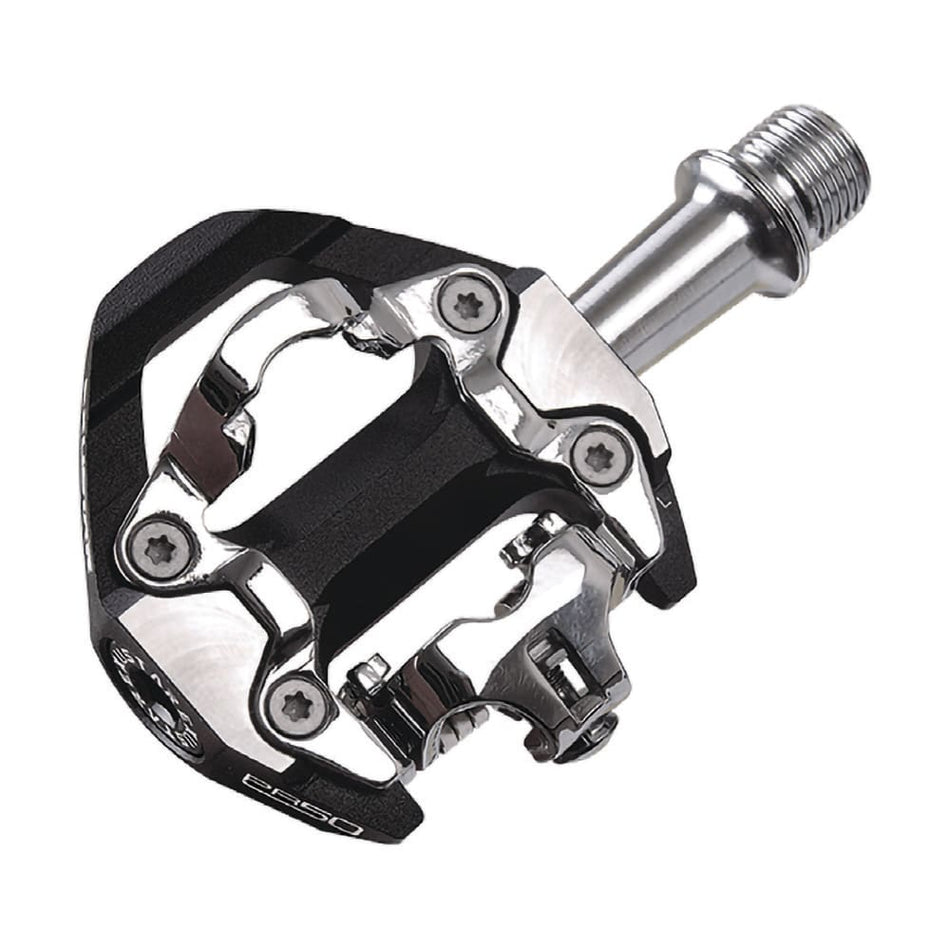 PR-50 ALLROAD CORSA Pedale aus schwarzem Aluminium - CR-Mo Achse 82x66mm