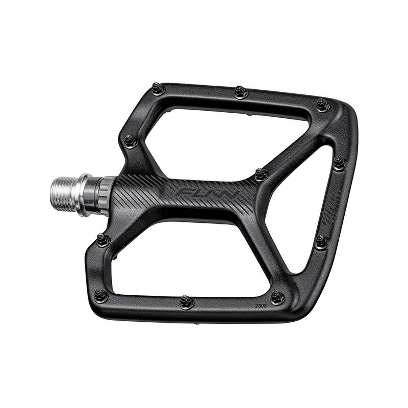 PYTHON Pedals in Black Aluminum 100x110x10.5mm