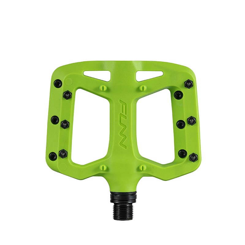 TAIPAN S Pedals 95x80x14mm in Green Thermoplastic