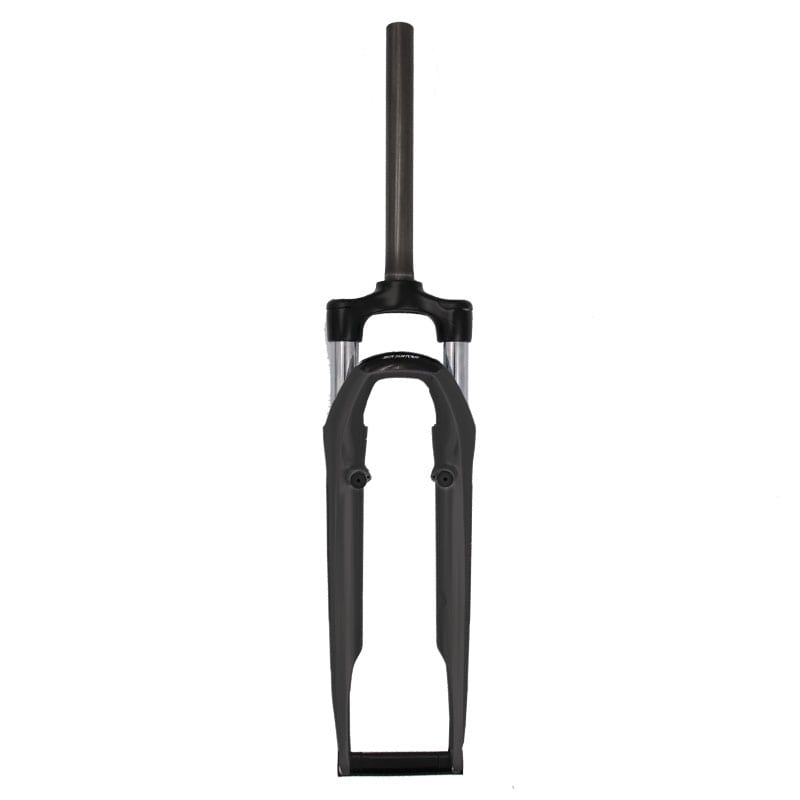 28" CITY Spring Suspension Fork V-Brake and Quick Release Black