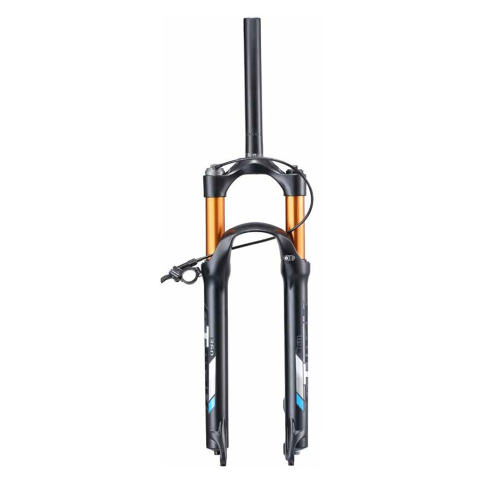 29" 360A MTB Spring Suspension Fork Disc and QR Gold Stanchions