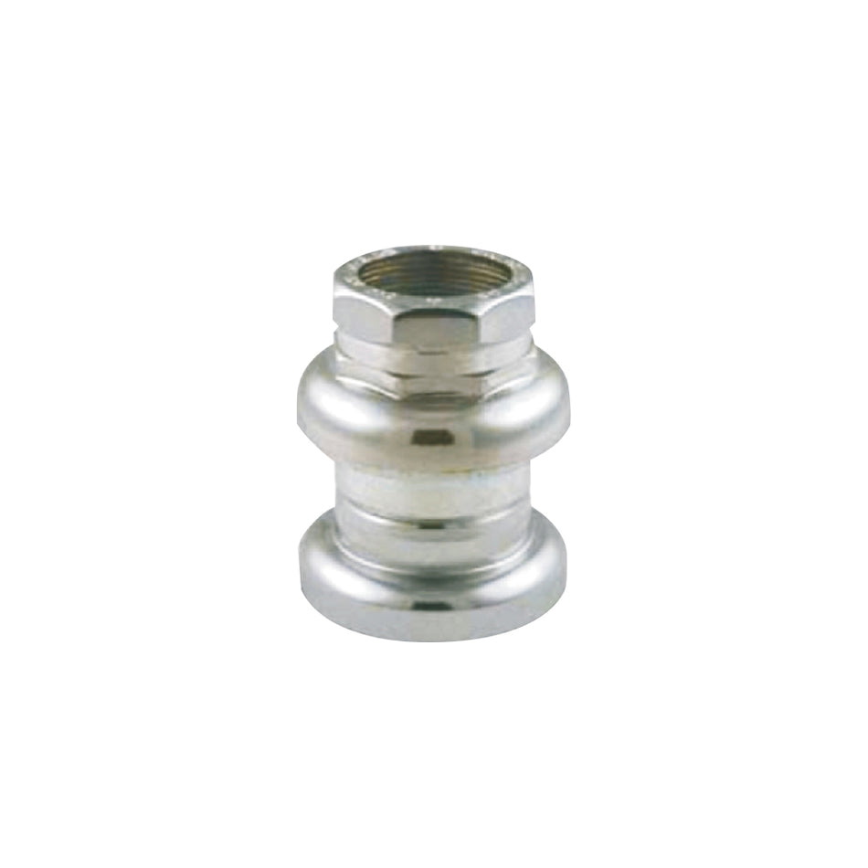Threaded Headset 1" Steel on Bearing Cages Silver