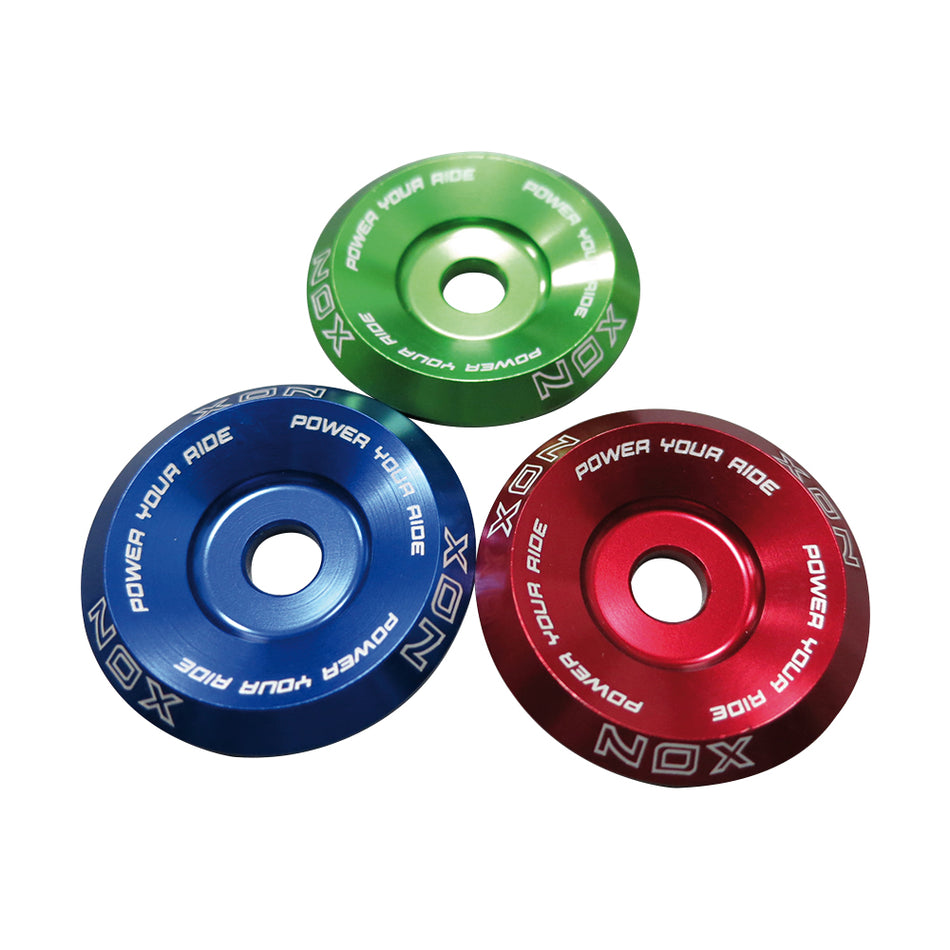 Steering Tie Cap Diameter: 31.8mm Green Aluminum - Blister